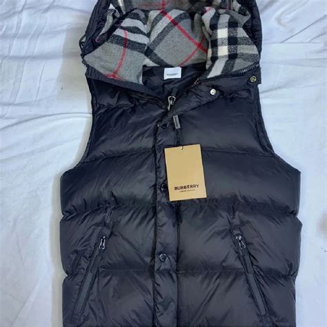 burberry väst